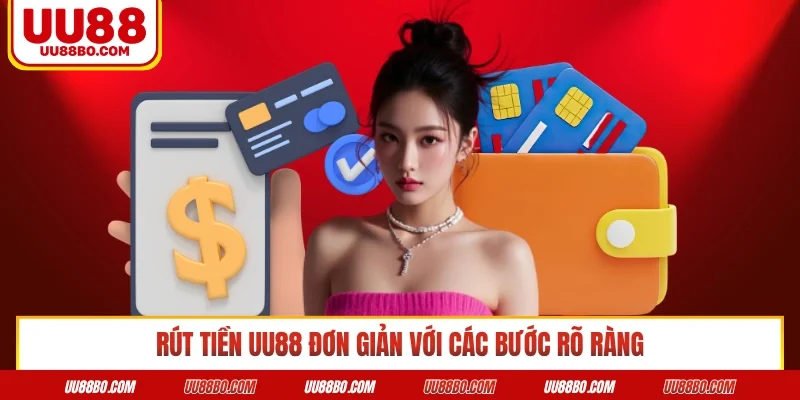 Rút tiền UU88 đơn giản với các bước rõ ràng